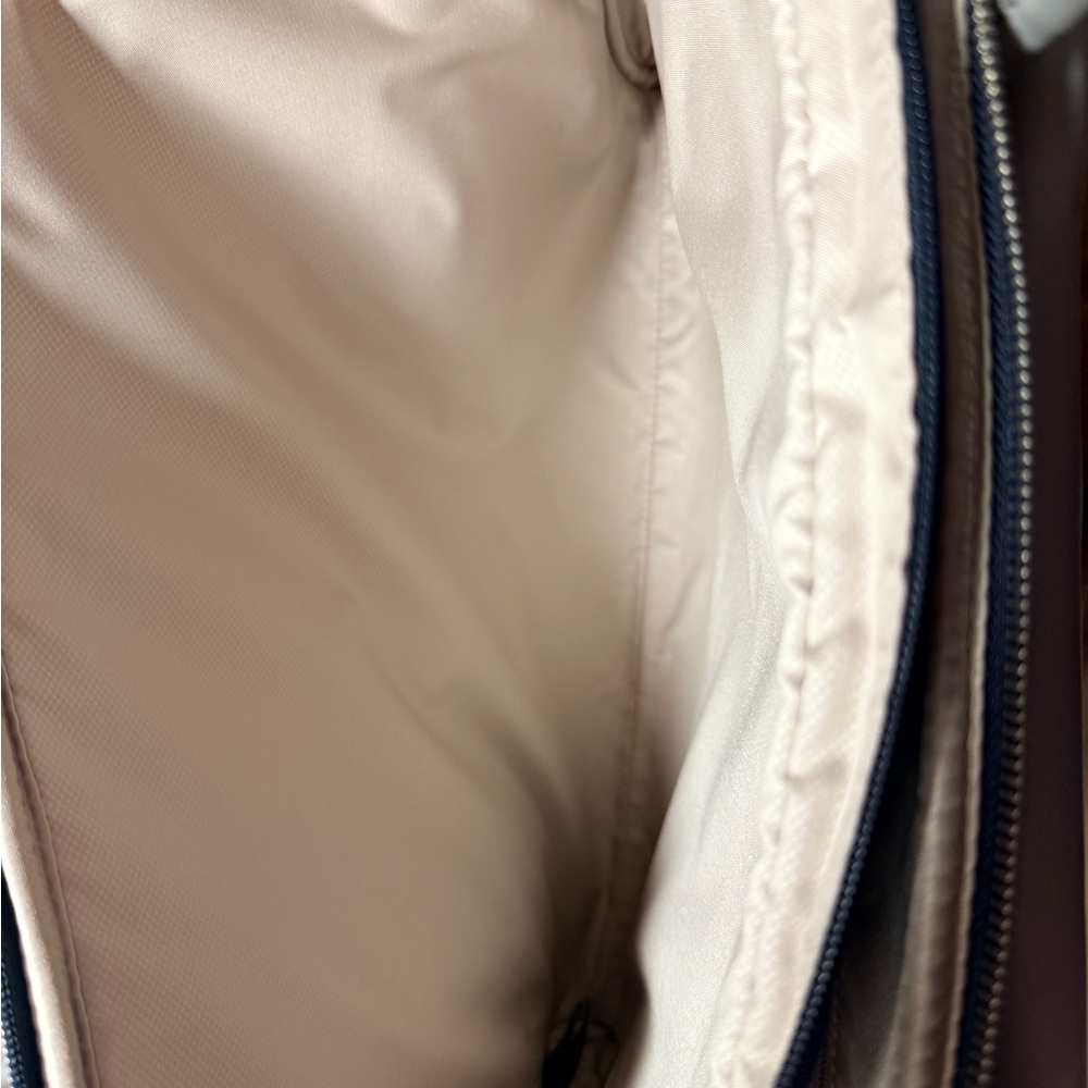 Tumi Larkin Erin Brief in Navy and Gray - Picture 9 of 11